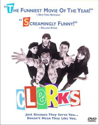 DVD-cover fra "Clerks"