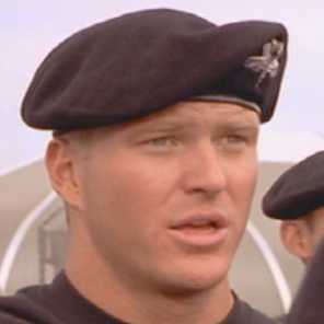 Screenshot from "Starship Troopers"
